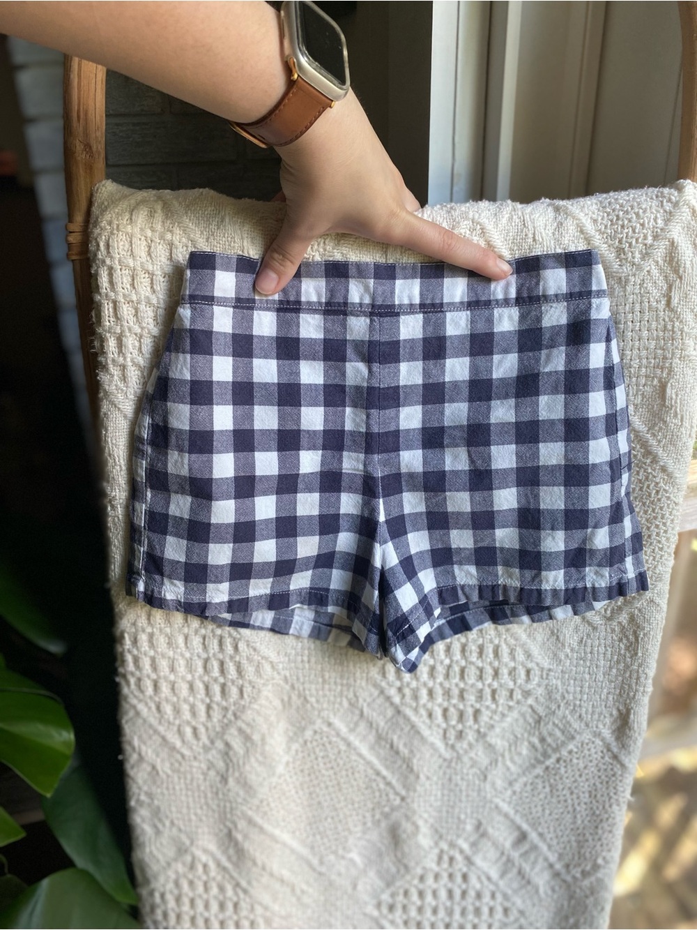 Little Cotton Clothes Gingham Shorts